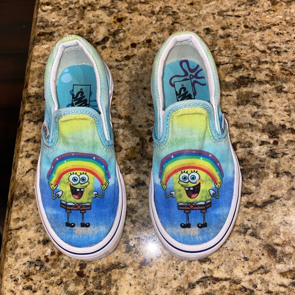 SpongeBob SquarePants Slip on Vans